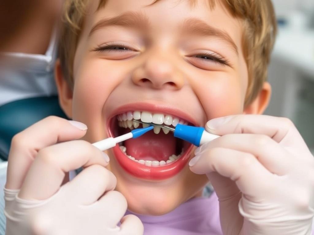 Dental fillings for children Dental fillings for childrenфото
